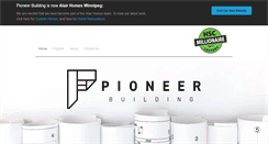 Desktop Screenshot of pioneerbuildinginc.com